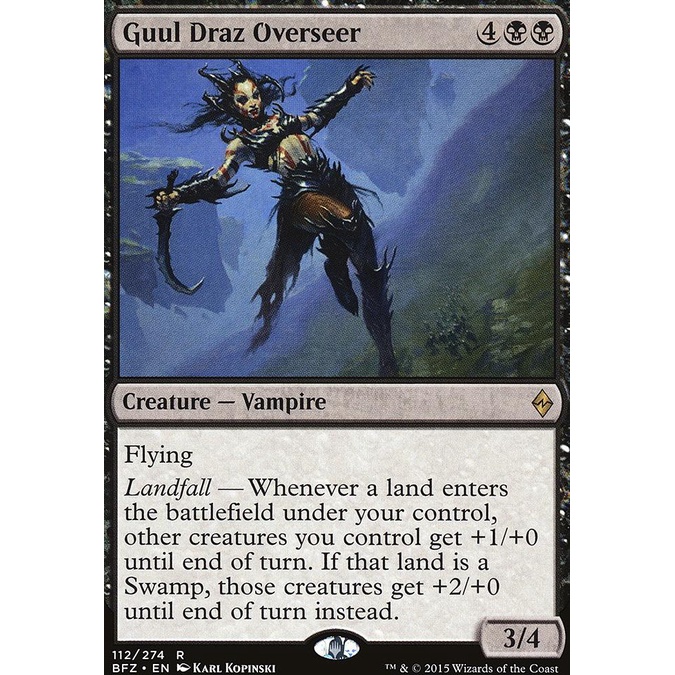 MTG Guul Draz Overseer (BFZ) | Shopee Philippines