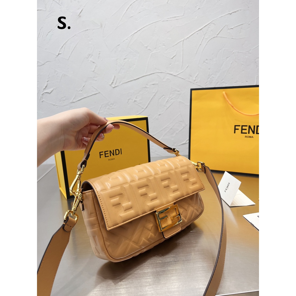 Fendi Shoulder Bag Sports Leather Crossbody Bags Men's And Women's