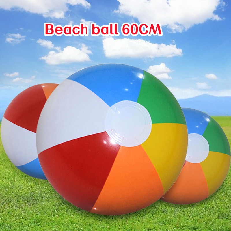 Inflatable color ball beach ball children's splashing water toy ball ...