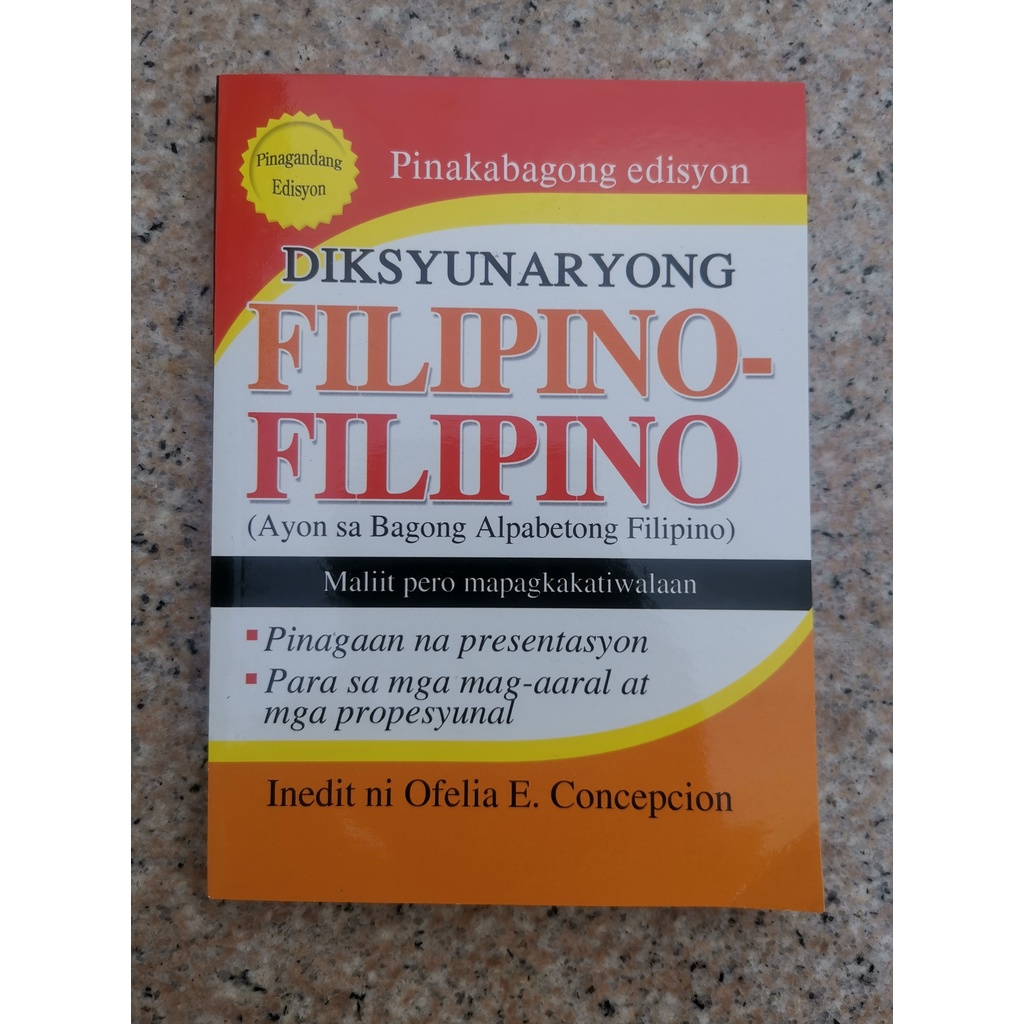 [HARMONY] English Tagalog Dictionary/ Filipino Filipino / User