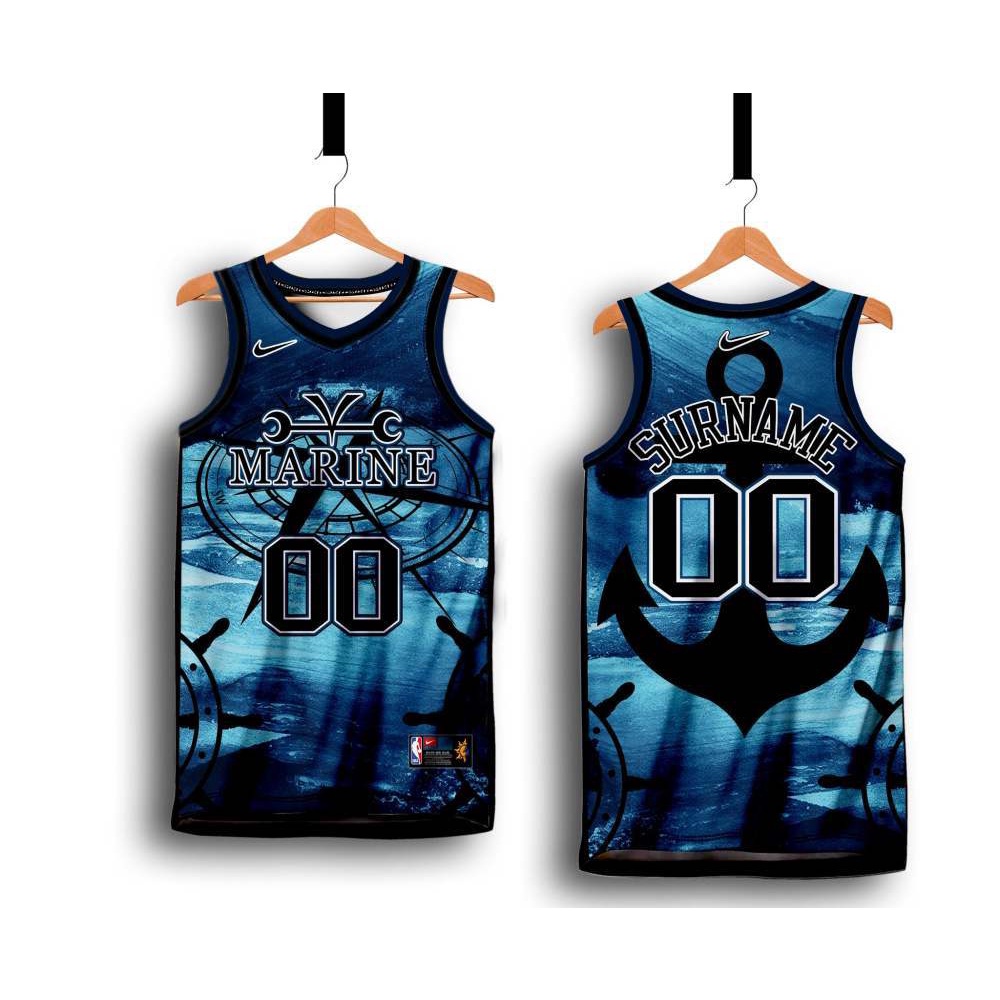 Basketball Jersey for Men Customized Name MAP SEAMAN04 BASKETBALL