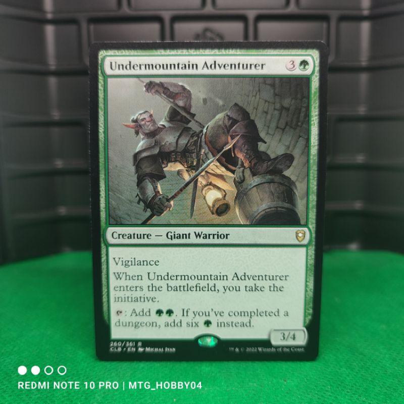 Undermountain Adventurer - mtg baldurs gate | Shopee Philippines