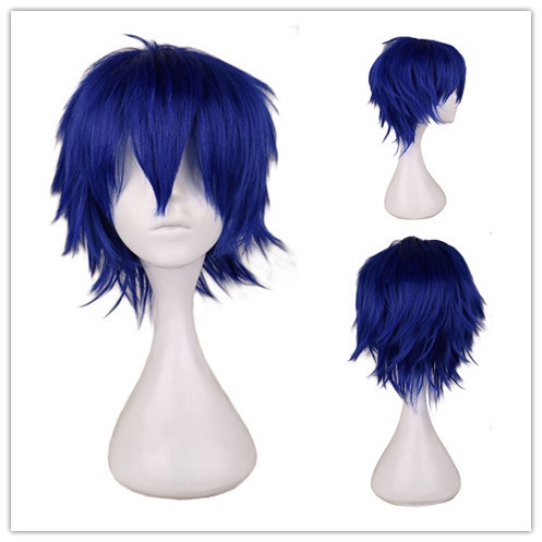 Mens blue wig hot sale