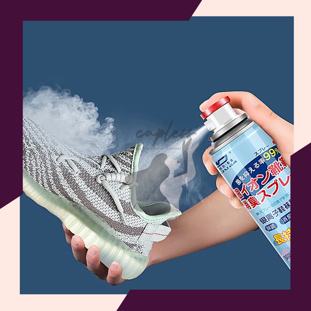 Shoe deodorant Footwear deodorant spray sterilization deodorant