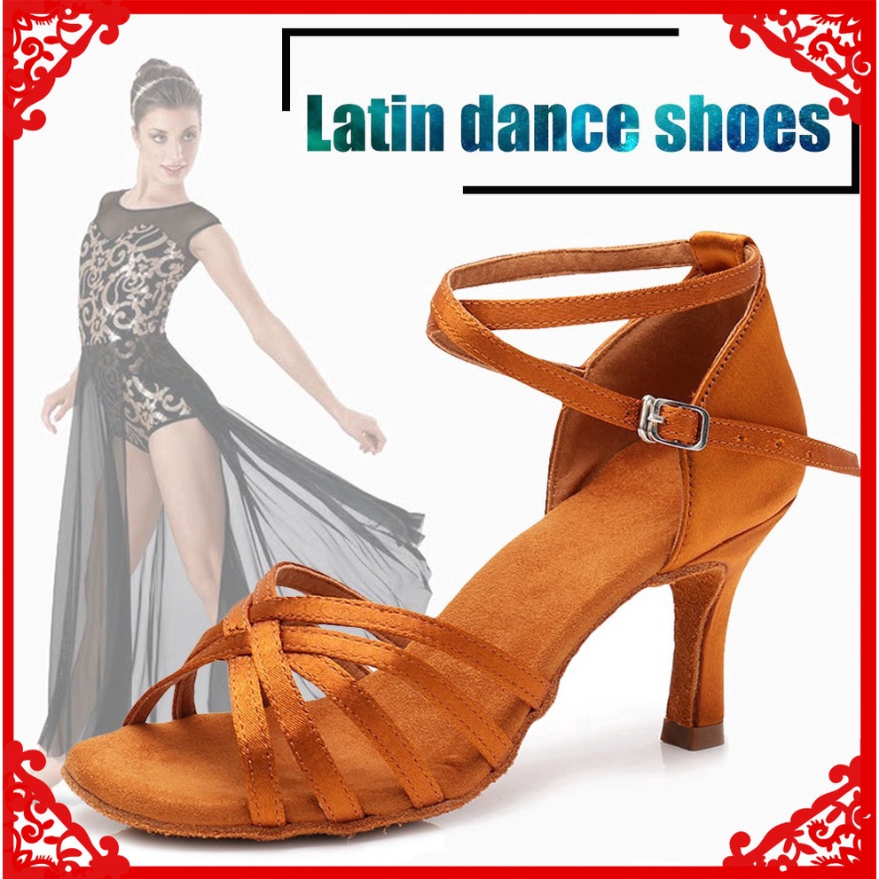 Womens Tangoballroomlatin Dance Dancing Shoes Heeled Salsa Professional Dancing Shoes For 8411