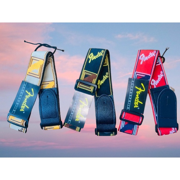 Fender Classic Adjustable Acoustic/ Electric Guitar Strap Synthetic