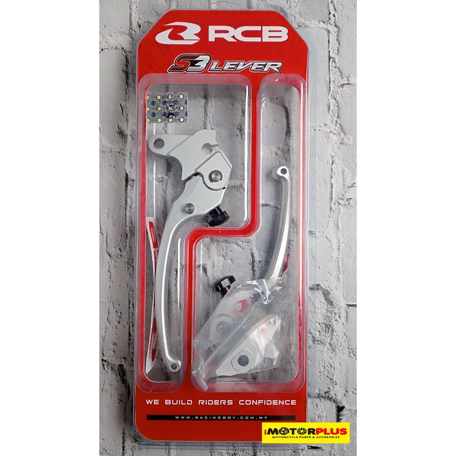 RCB BRAKE LEVER SET S3 EGO ADVANTIZ/MIO i125 w/ STOPPER Shopee
