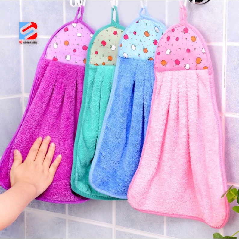 1PCS Microfiber Hand Towel Kitchen/Bathroom Soft Hand Towel(Random Color) | Shopee Philippines