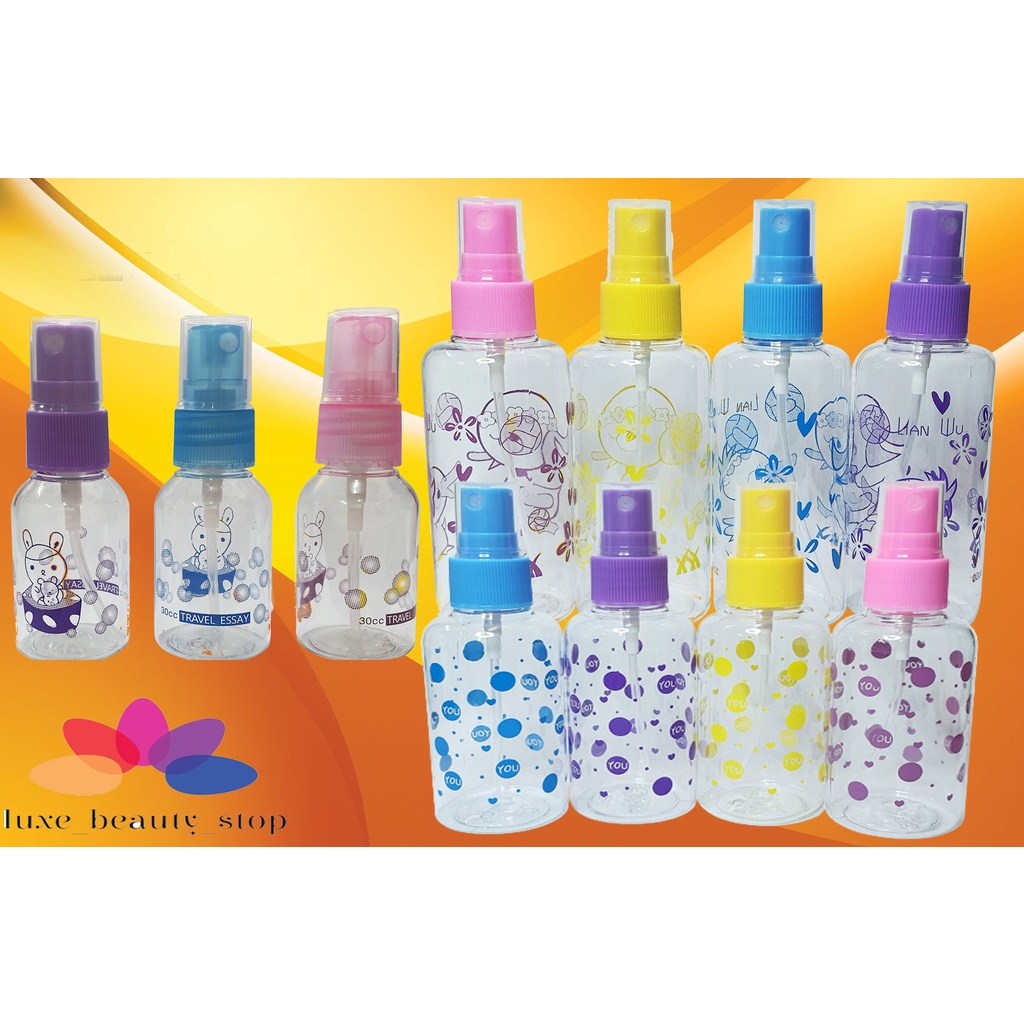 Printed Transparent Sprayer Bottle | Shopee Philippines