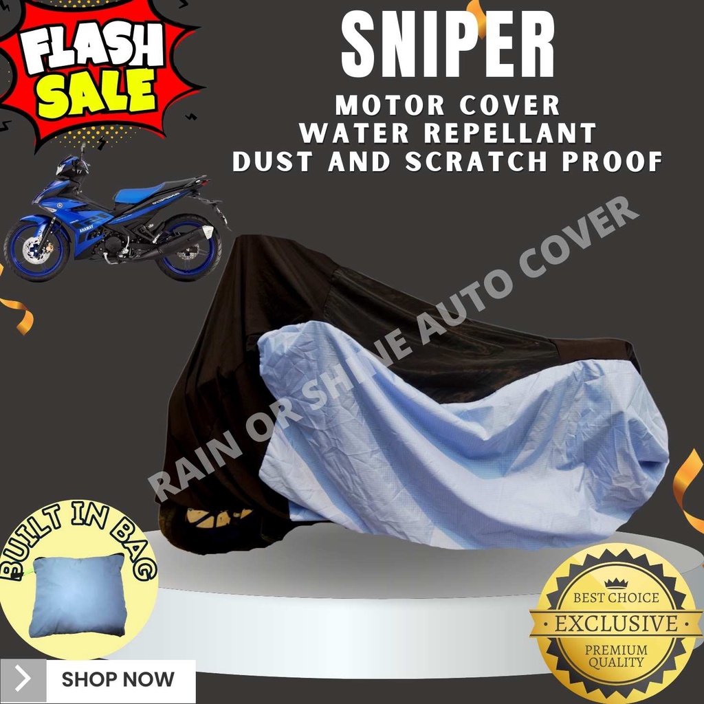 SNIPER MOTOR COVER HIGH QUALITY WATER REPELLANT SCRATCH AND DUST PROOF ...
