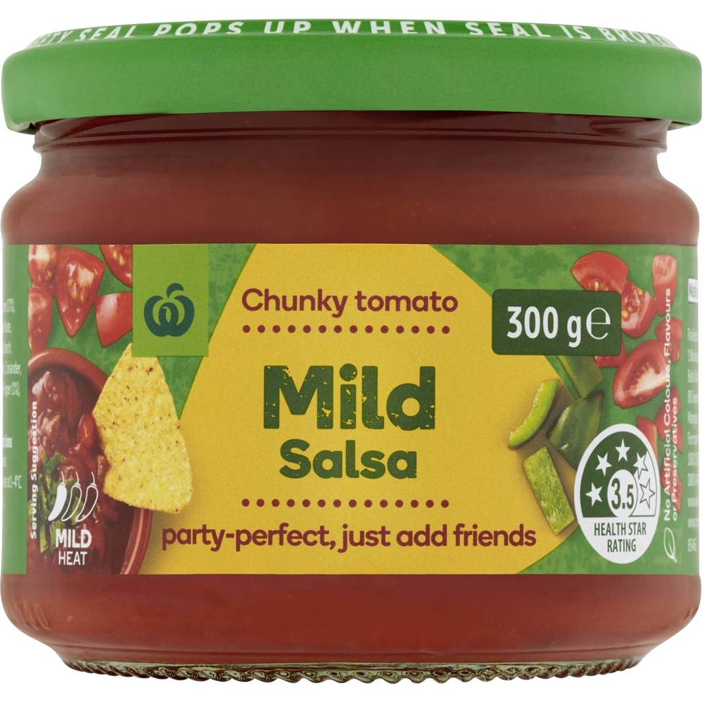 Woolworths Mild Salsa 300g Shopee Philippines
