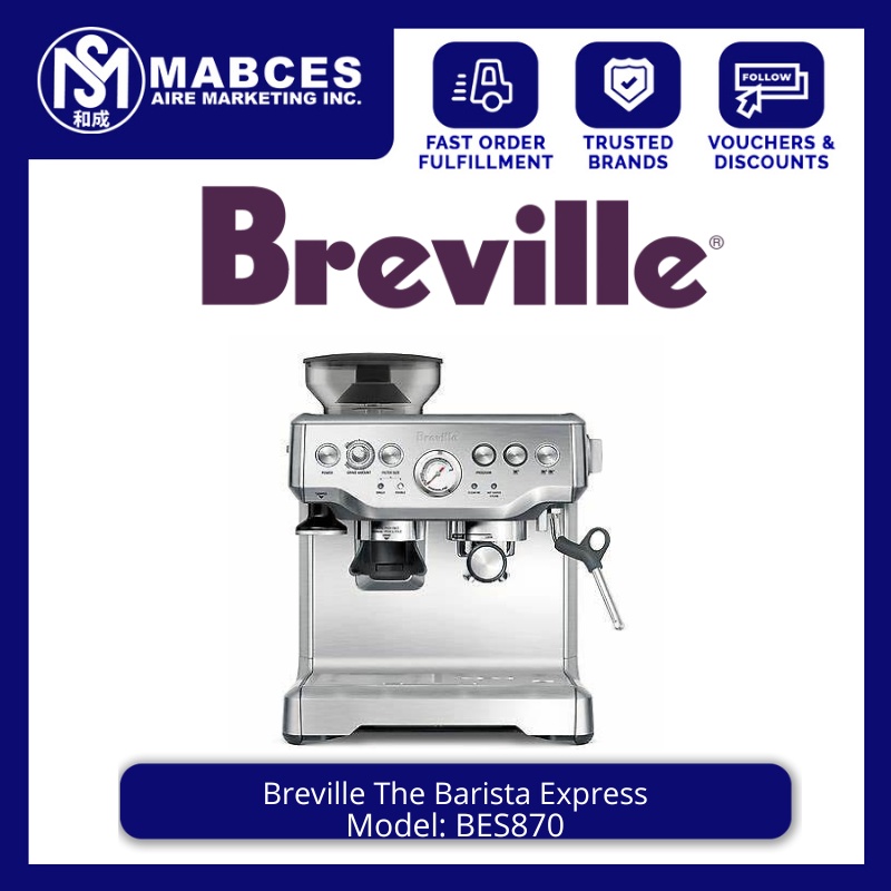 bes870 breville coffee machine