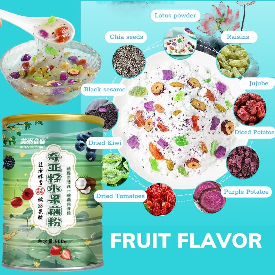 Meizhou Chia Seed Cereal Lotus Root Powder Soup Diet Cereal Slimming