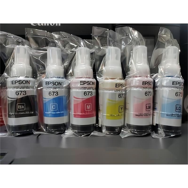 Epson 673 L800 L805l810l850l1800 Original Ink 6 Colored 1set Shopee Philippines 5594