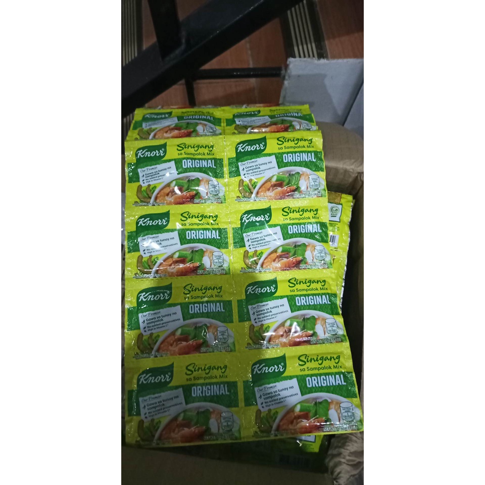 Knorr Sinigang sa Sampaloc Mix Original 11g | Shopee Philippines