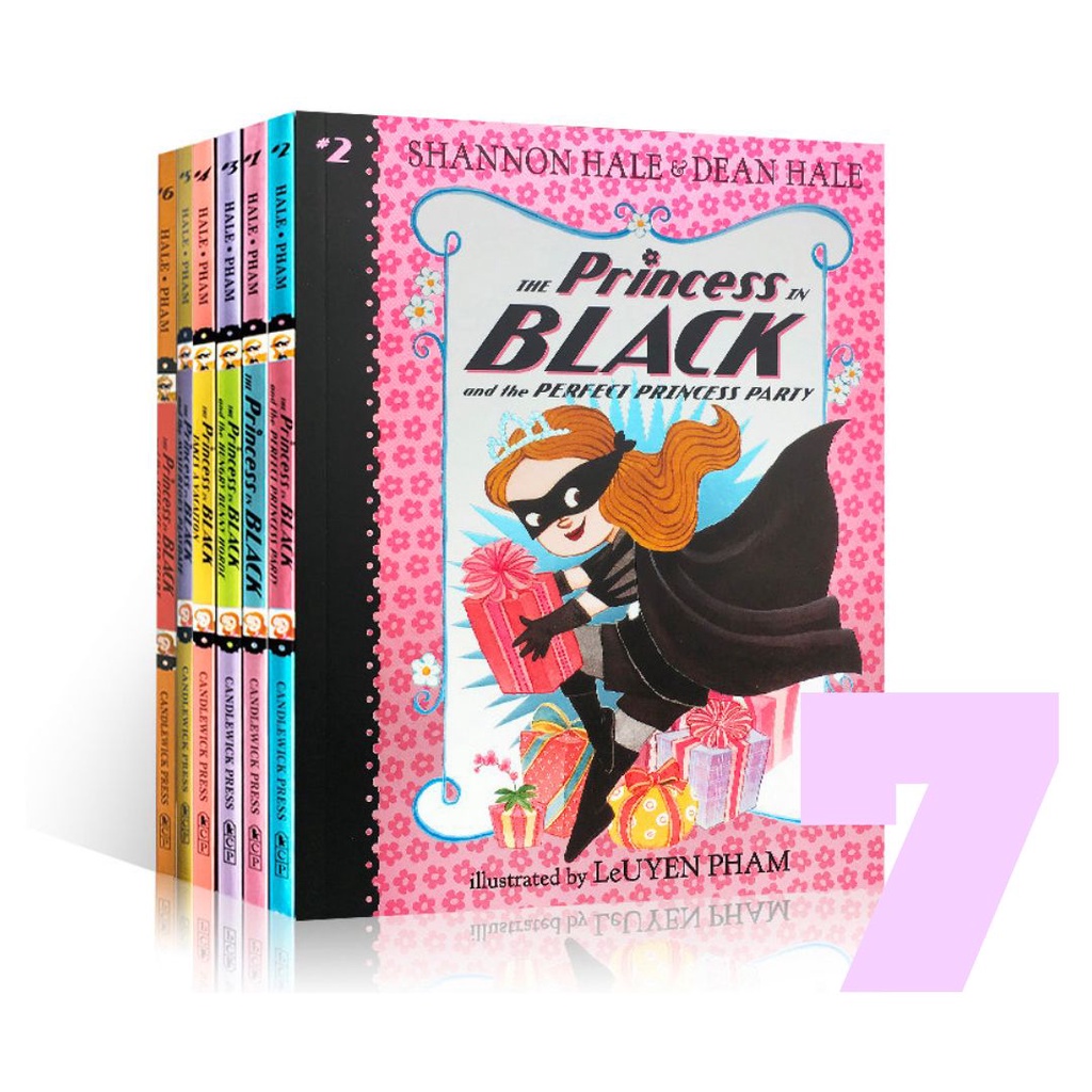 Princess in Black (7 books) softcover Shopee Philippines