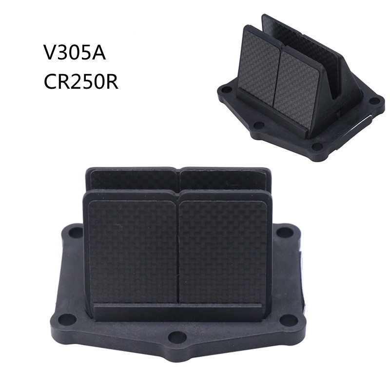 HONDA CR250R 1986-2001 Reed Valve V305A Carbon Fiber Motorcycle Reed ...