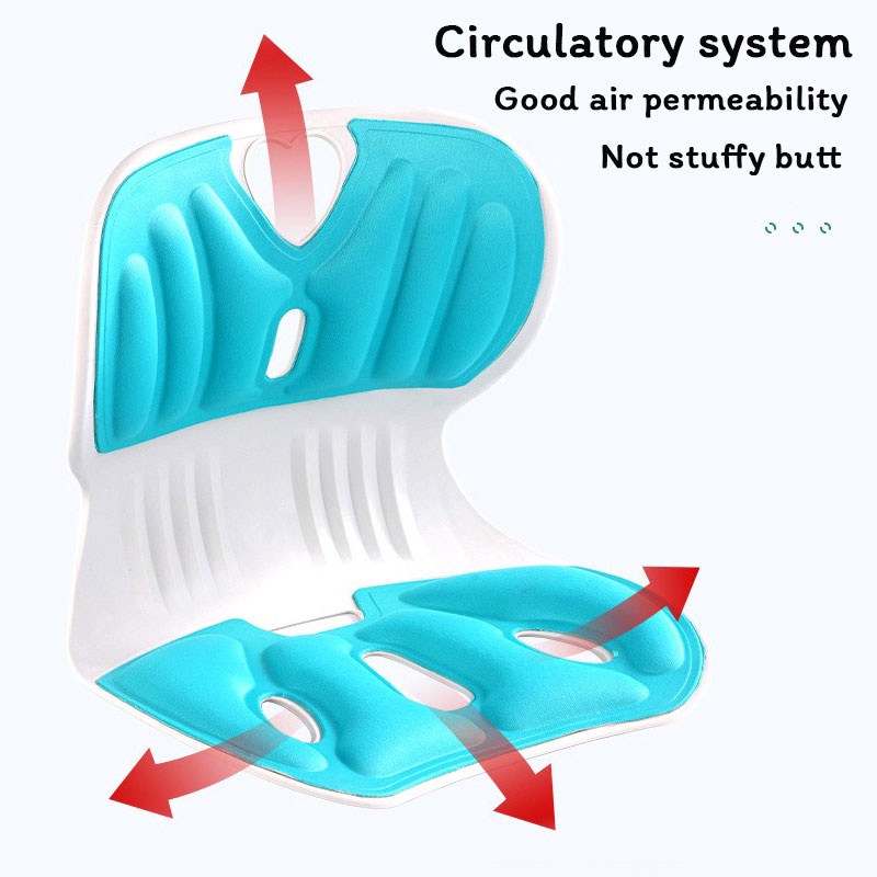 1S Sit Up Straight chair Cushion for office chair Posture Corrector