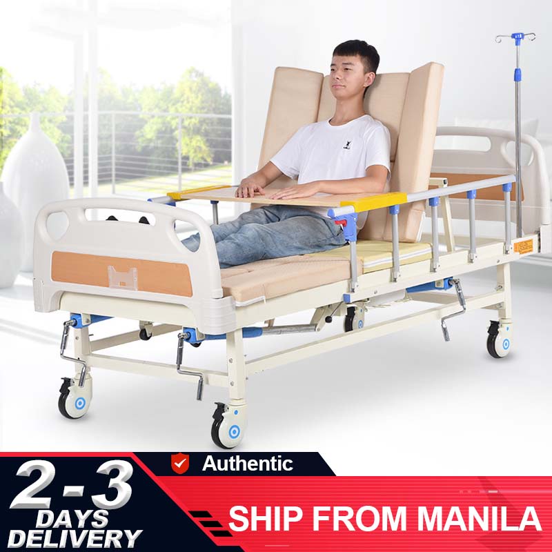 Medical bed, hospital medical bed, household multifunctional lifting