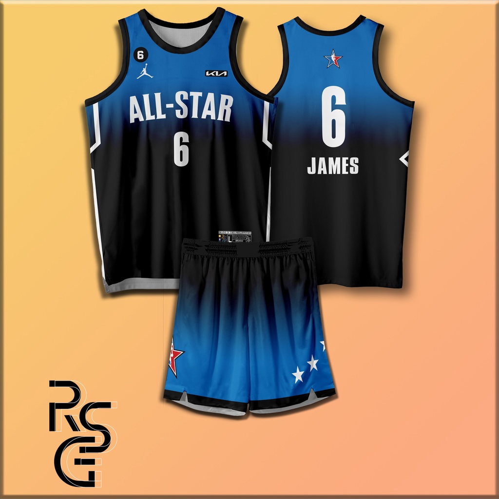 custom nba all star jersey