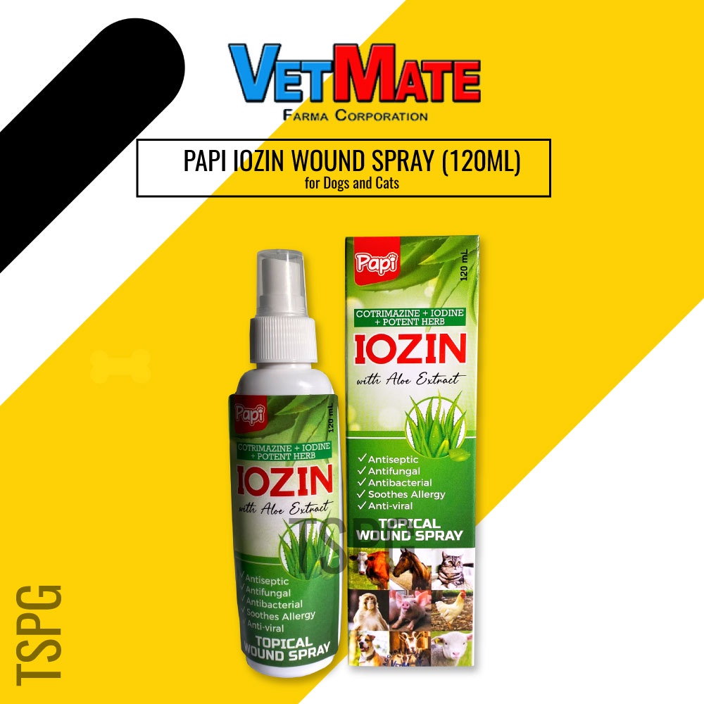 Iozin wound hot sale spray