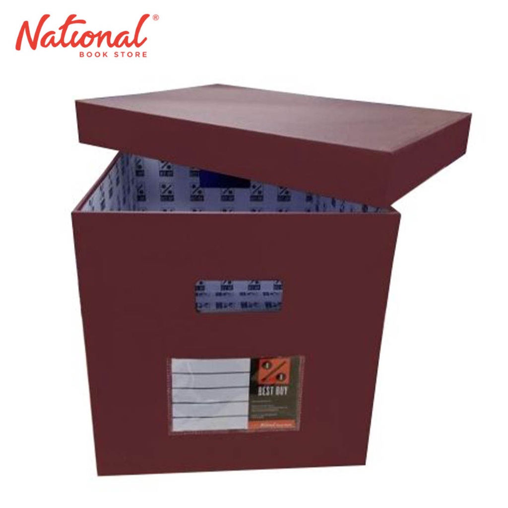 Best Buy Storage Box Slim Long Red - Home & Office Supplies | Shopee ...