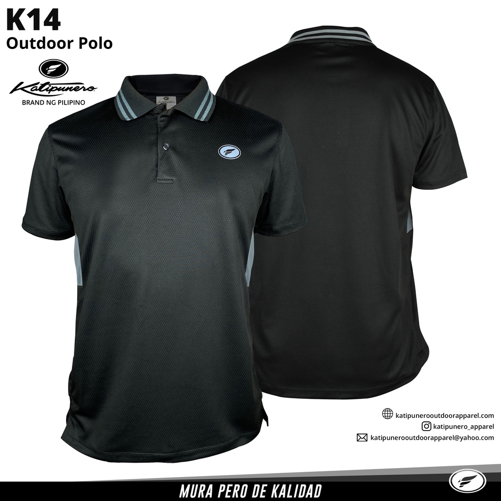 K14 (Mens Outdoor Polo Shirt) Shopee Philippines
