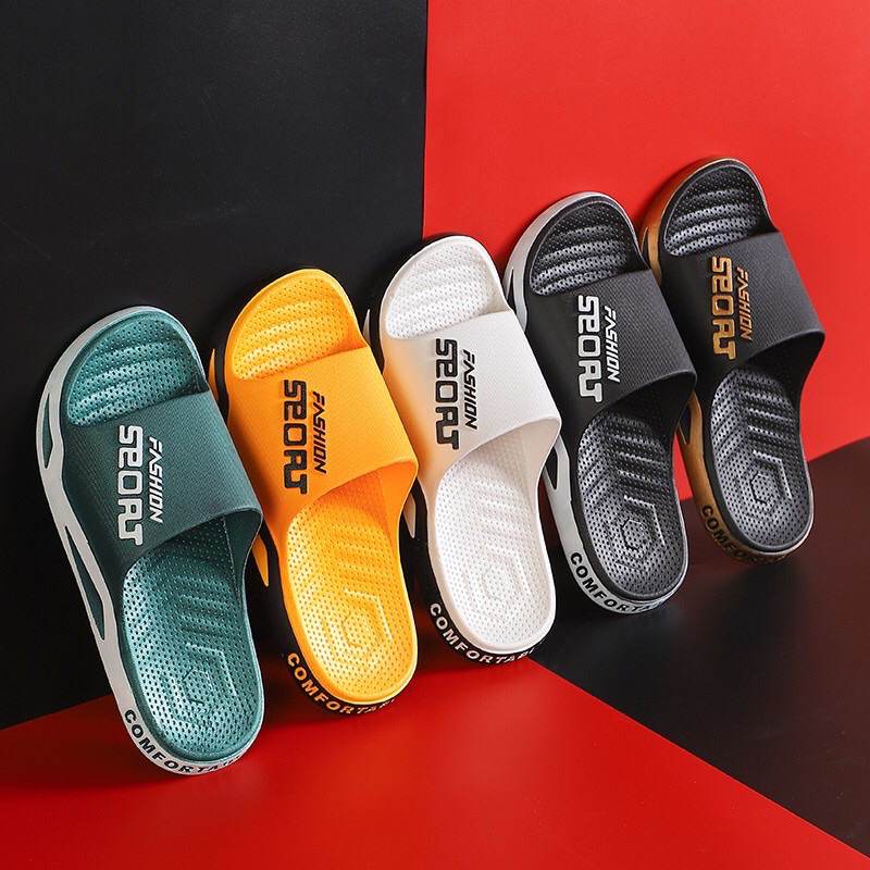 Ten.ten03 Korean Rubber Slippers For Men Shopee Philippines