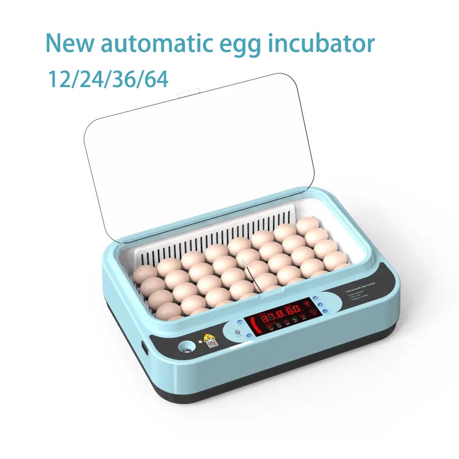 2023 New Incubator For Egg/Fully Automatic Mini Egg Incubators/Digital Hatcher With turner