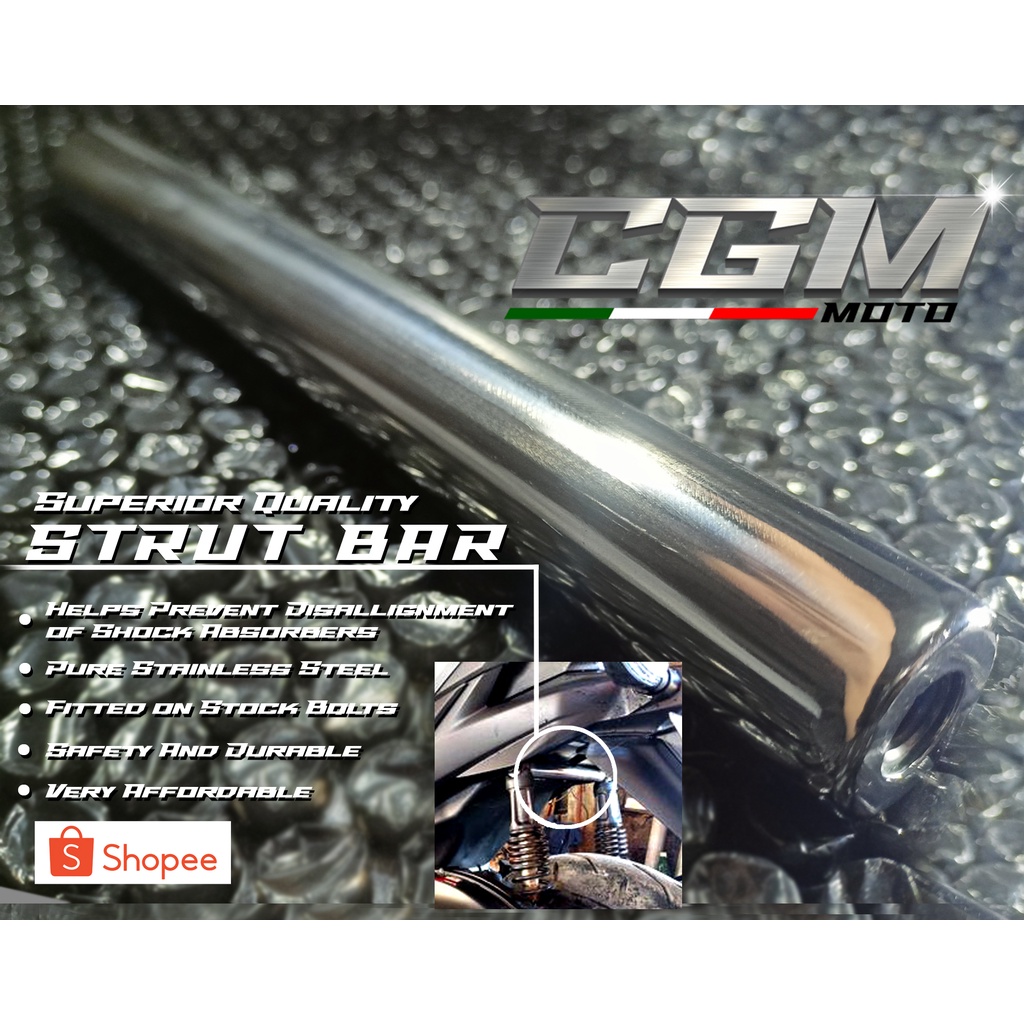 YAMAHA AEROX V1, V2 STRUTBAR, STABILIZER BAR, STRUT BAR for REAR SUSPENSION CGM Moto Shopee