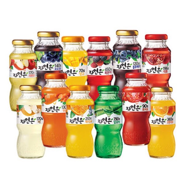 Woongjin Juices 180ml Aloe * Green Plum * Rice juice * Tomato * Grape ...