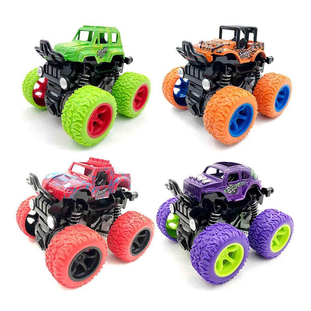 Alphar Toys Monster Truck Inertia SUV Car Toys Friction Power Vehicles ...