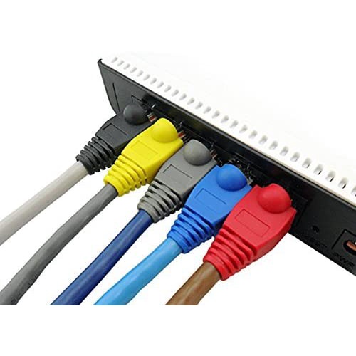 RJ45 Boots Cover Soft Plastic Ethernet Network Plug Sheath Cable Ends ...