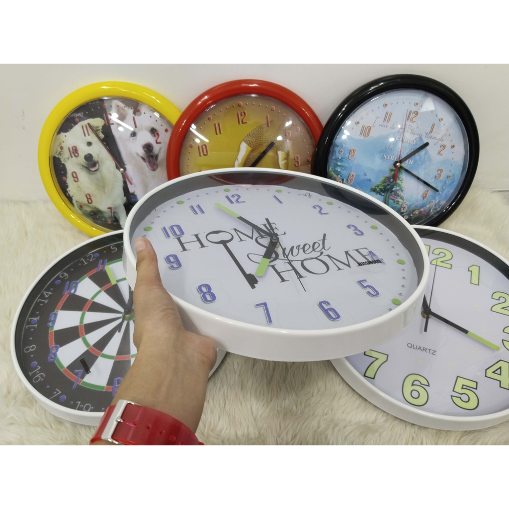 Personalized and Customized Wall Clock 512" inches diameter size Bulk