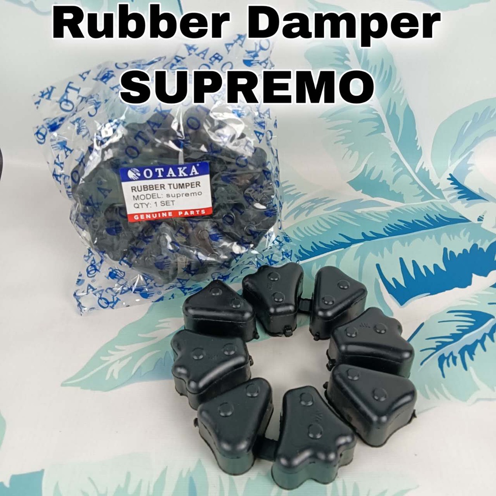 ORIGINAL RUBBER DAMPER FOR SUPREMO/BC175/WAVE110/125/SONIC/GS125/C100