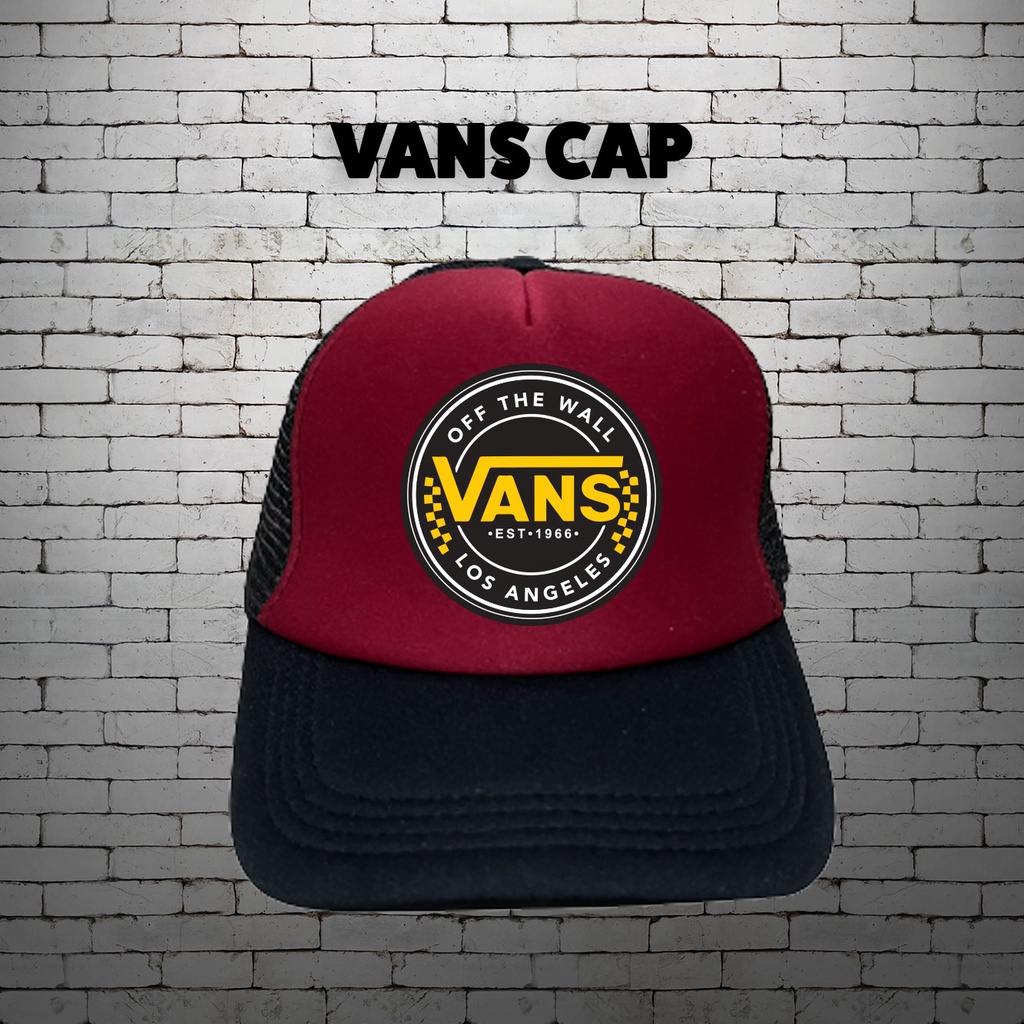Vans High Quality Trucker Premium Net Cap for men Shopee Philippines