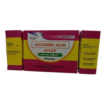 Ascorbic Acid APCEE 100 Tablets | Shopee Philippines