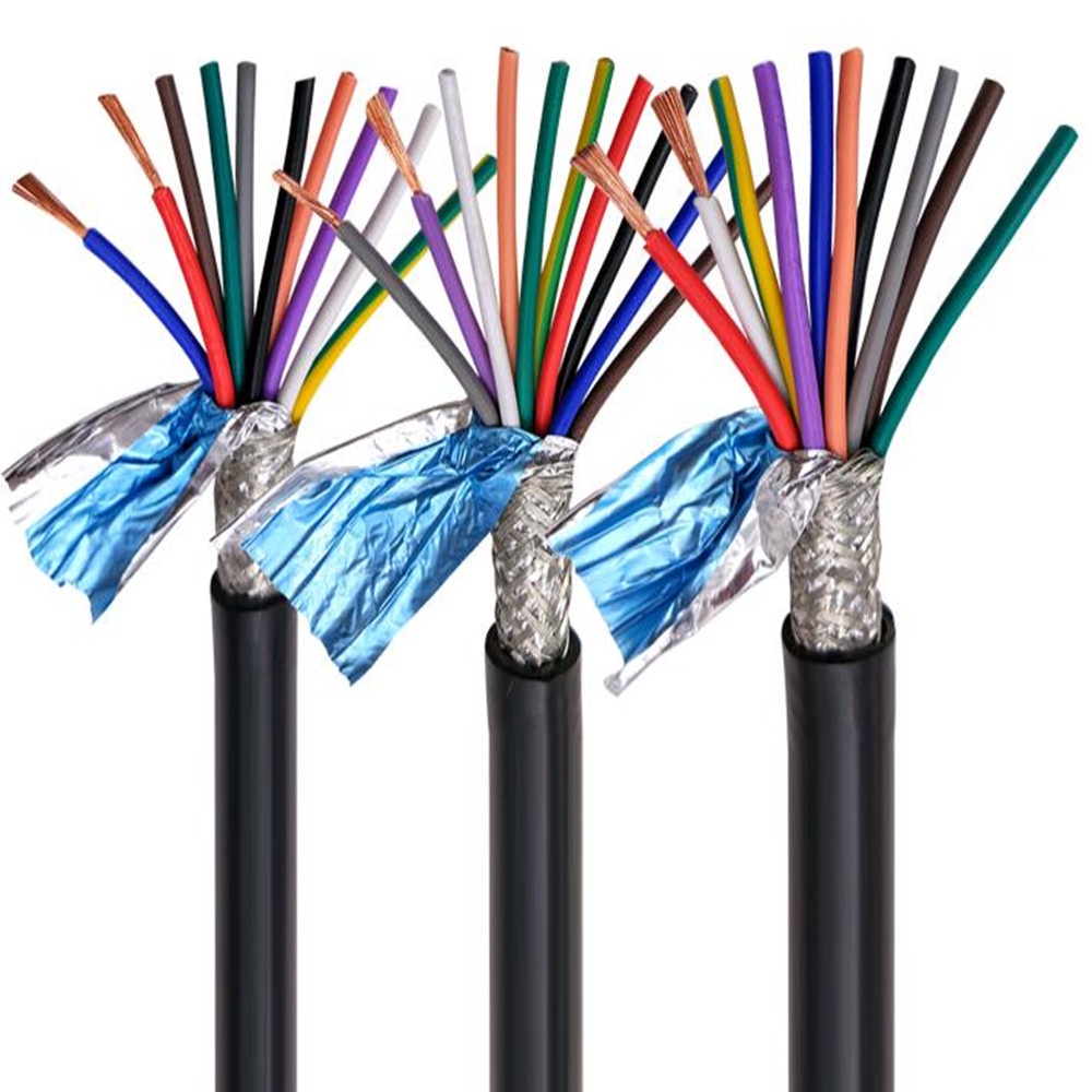 Multi-core shielded cable RVVP20AWG 0.5mm2 3 4 5 6 8 10 12 14 16 20 24 ...