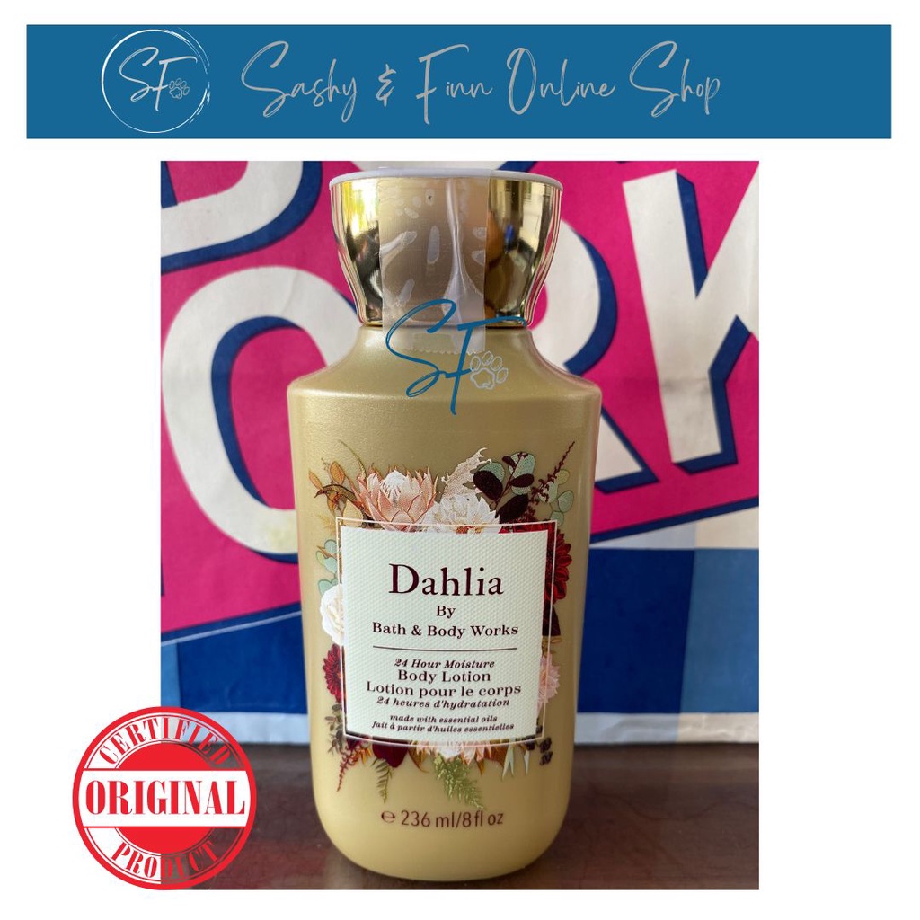 DAHLIA Bath and Body Works Body Lotion Shopee Philippines