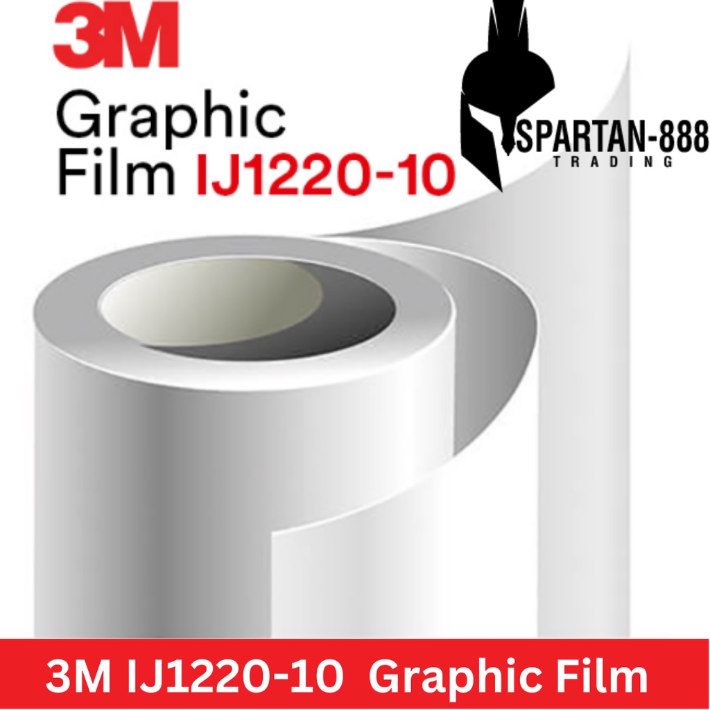 3M Printable Sticker IJ1220 Gloss white / Grey back | Shopee Philippines