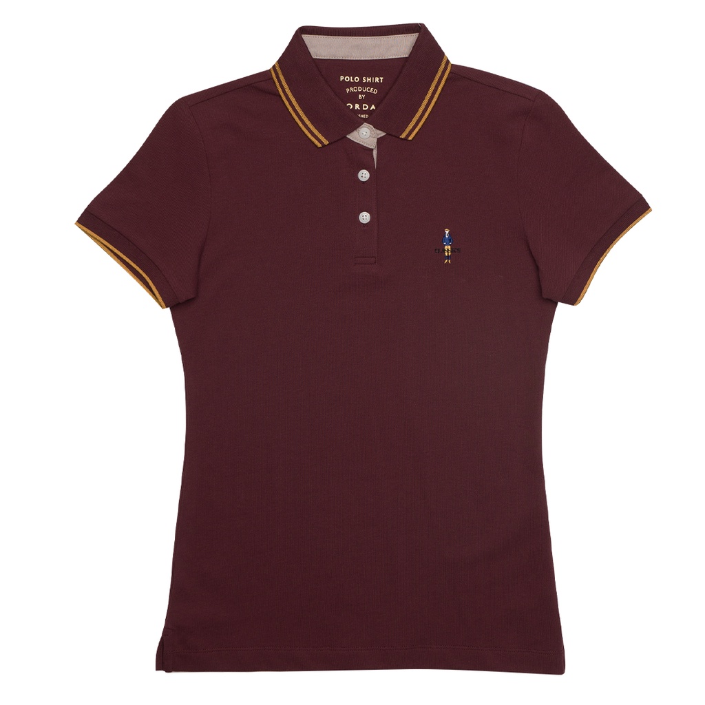 GIORDANO Women's Classic Man Polo (05311260) - 59 - Shady Red | Shopee ...