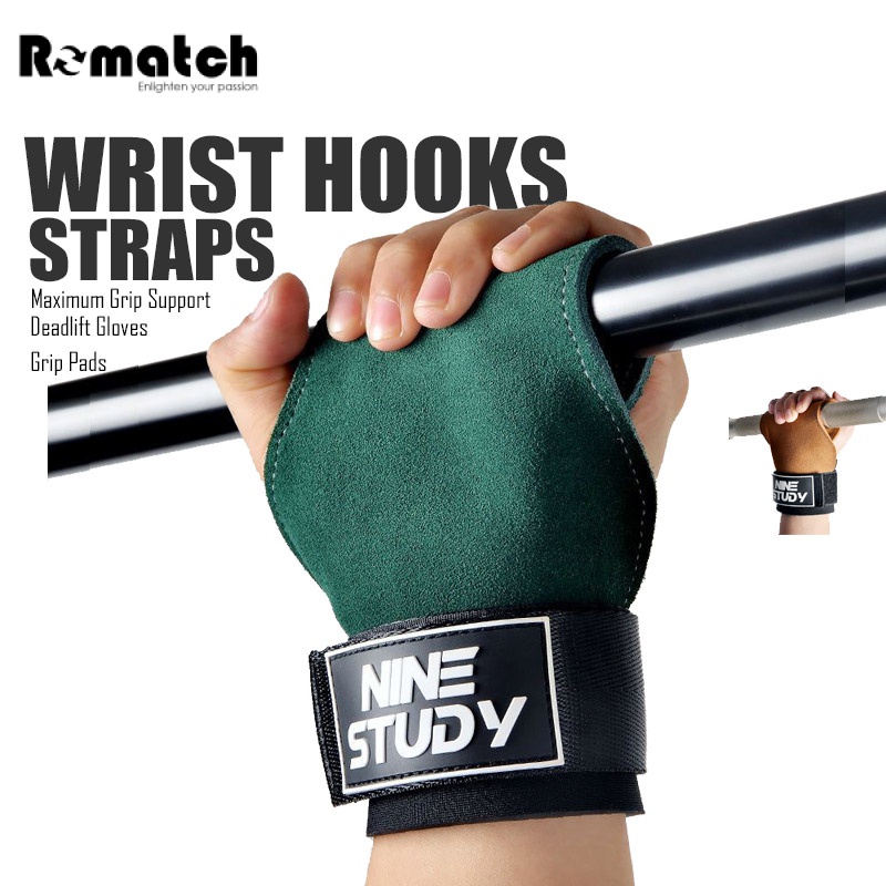 Premium Weight Lifting Wrist Hooks Straps for Maximum Grip Support