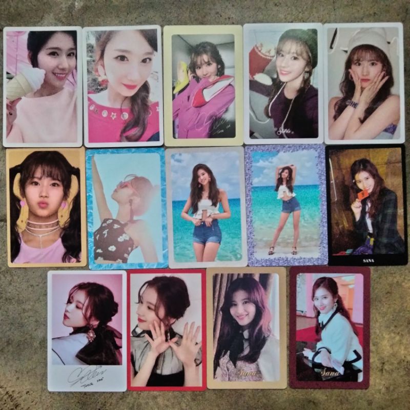 Twice Sana POB Photocards Set (14 PCS) | Shopee Philippines