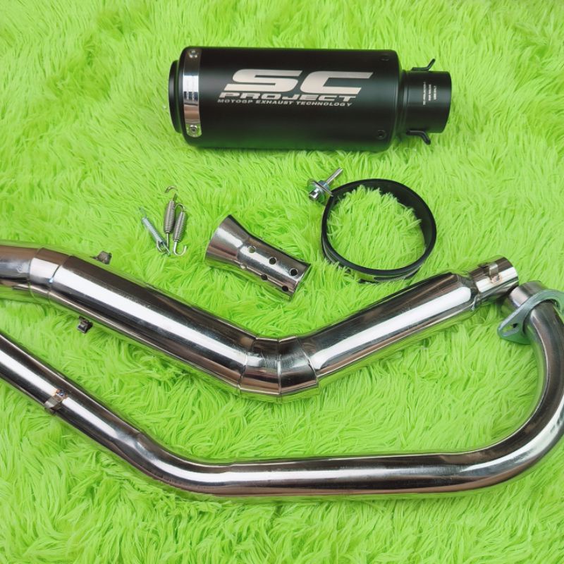 Sc Project Full System Exhaustfor Yamaha Tfx 150 R15 V1 V2 Shopee Philippines 3637