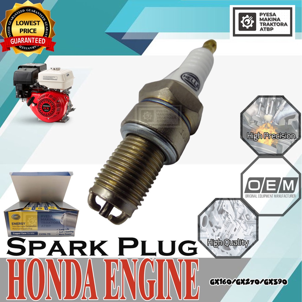 Spark Plug Twin Electrodes for GX160/GX270/GX390/GX420/GX460 Yamaha