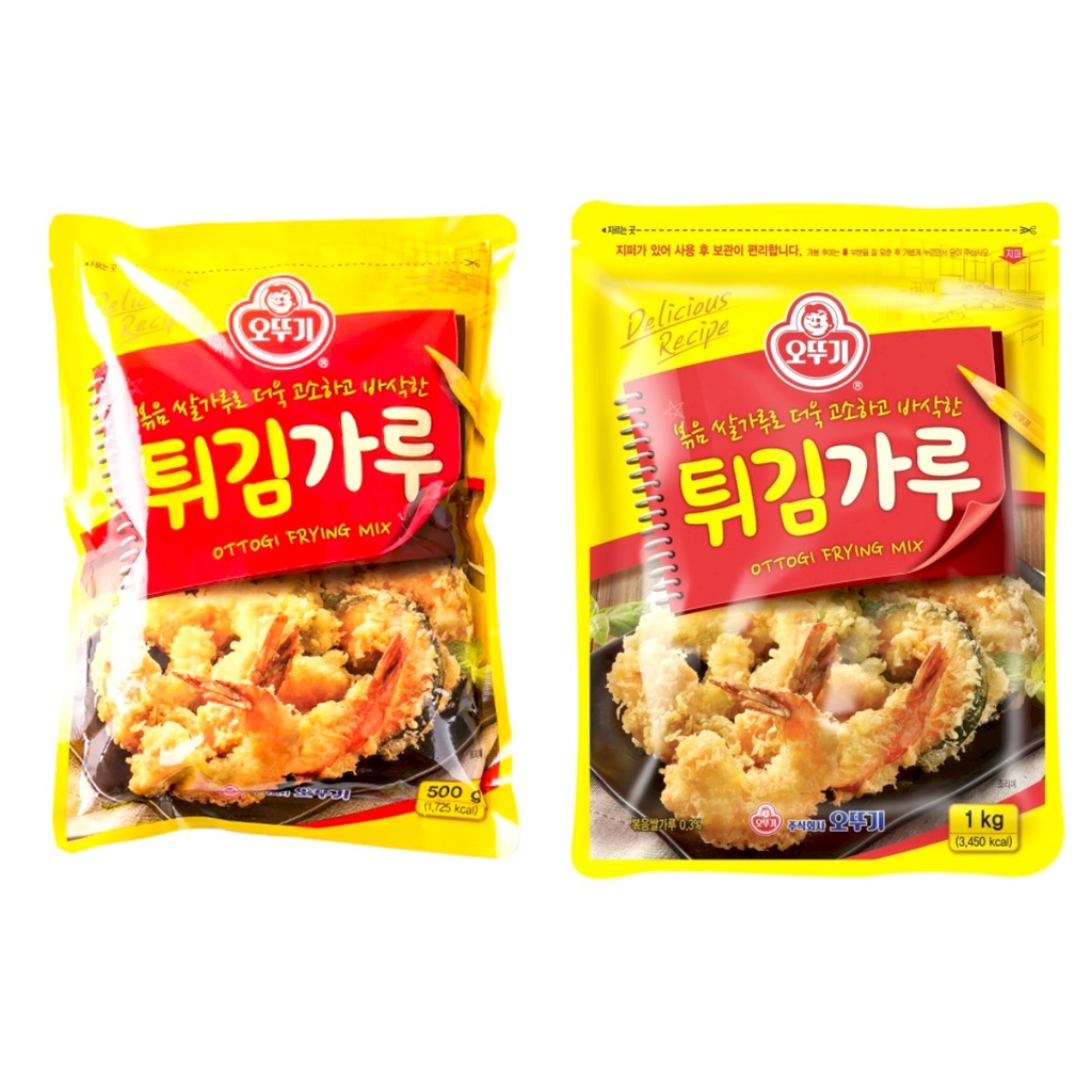 OTTOGI TEMPURA POWDER FRYING MIX 500G 1KG ( TWIGIMGARU ) Shopee