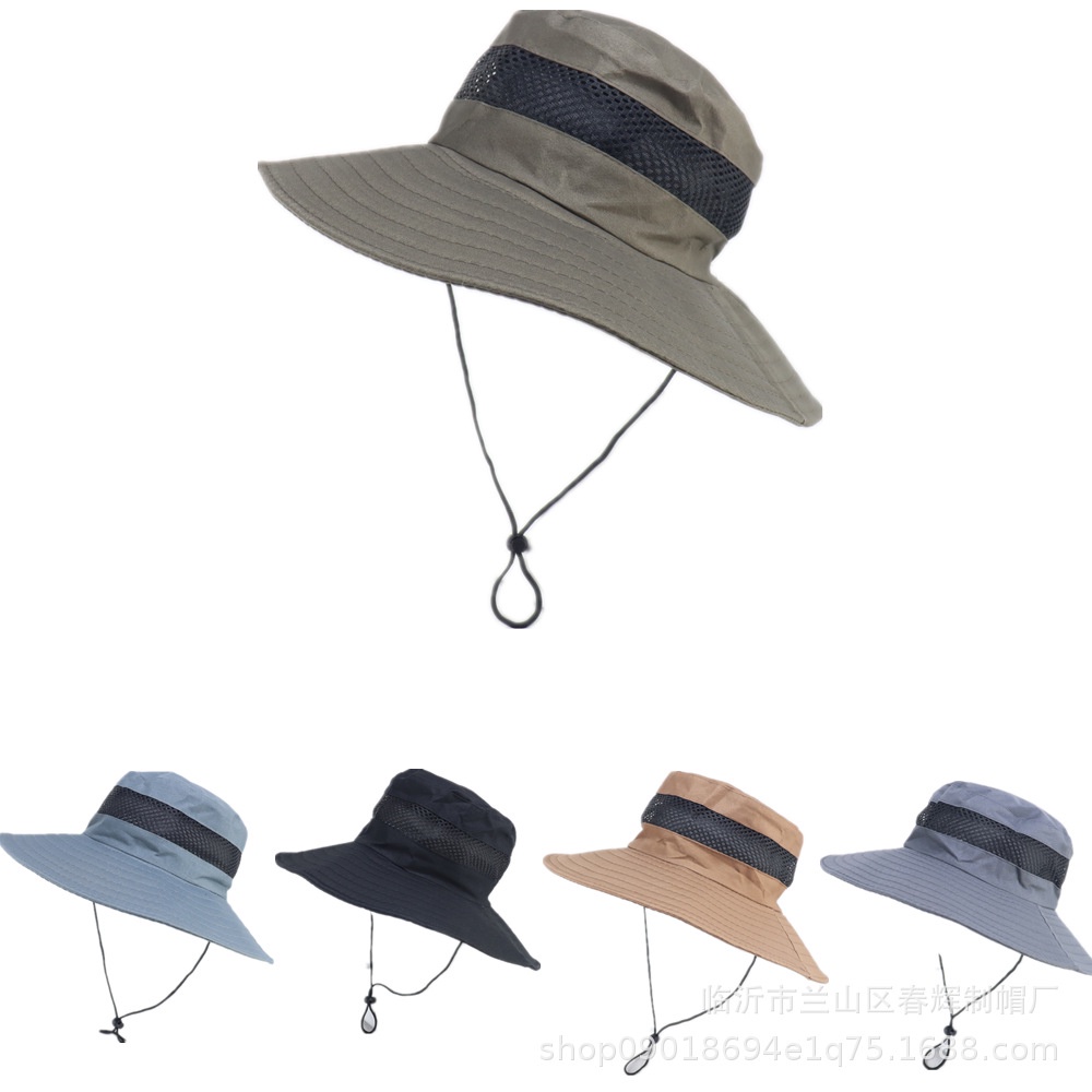 BUCKET HAT plain bucket hat for adult with buttons Fisherman Hat For ...