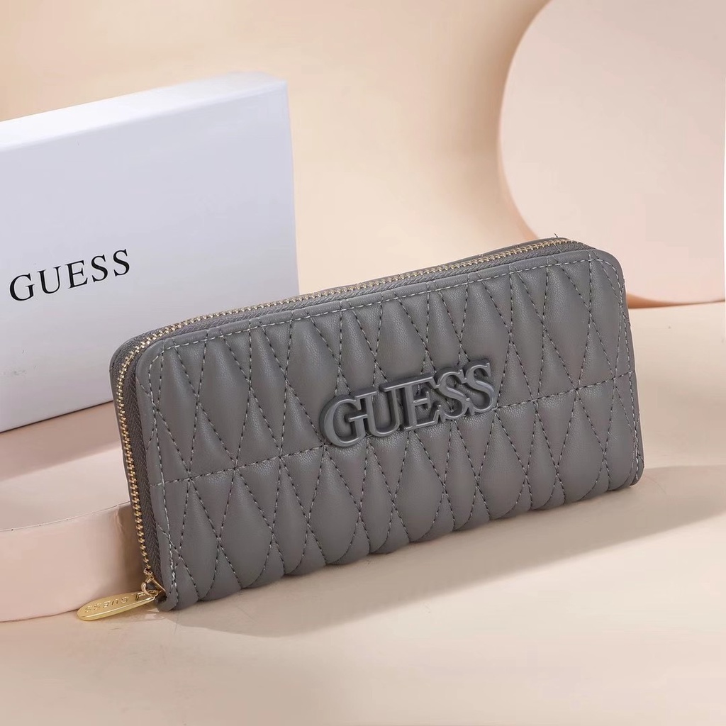 【DanLu】Guess Wallet Long Purse with Box for Woman Small Hand Purse