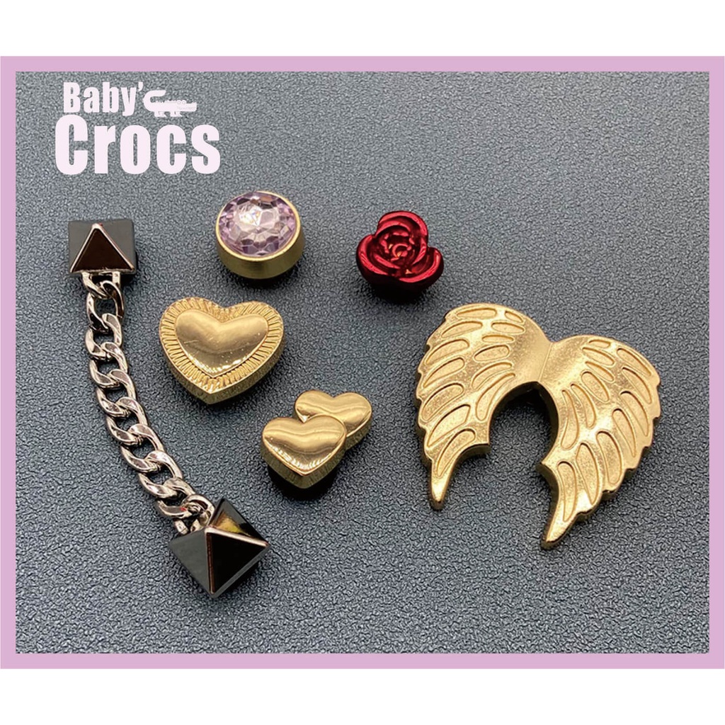 NEW Crocs Jibbitz Charms /Slippers( high quality )/ jibbitz Set/crocs