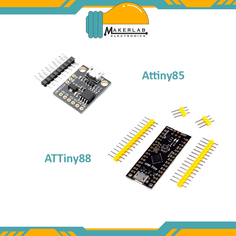 MH-Tiny Attiny88 development module NANO v3.0 micro usb | Attiny85 ...